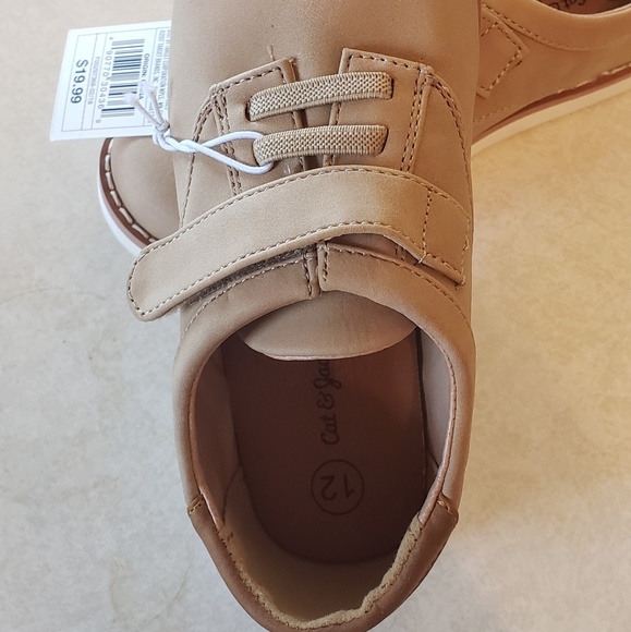  Cat & Jack Tan Tobias Oxford Style Shoes  - Picture 4 of 5